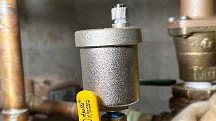 An air vent for a heating system.