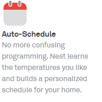 auto schedule button